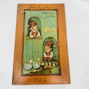 Jo Sonja Folk Art Expressions of Joy Vol 6 Painting Patterns Book VTG